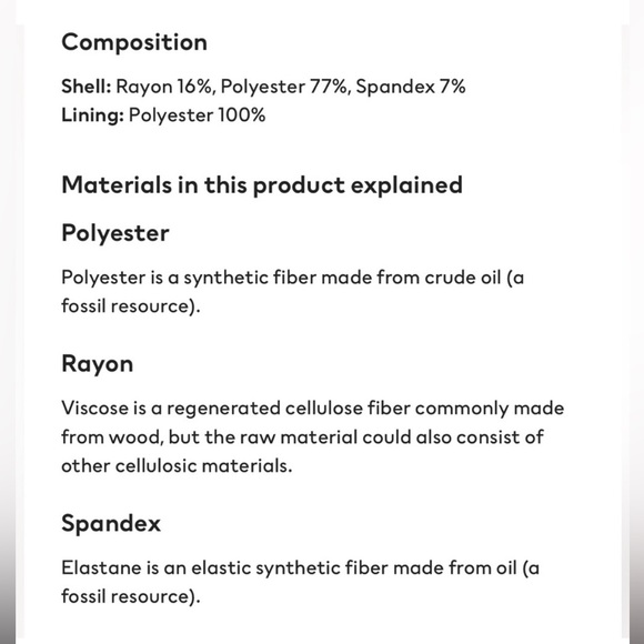 H&M cream double lined square neck wide sleeve crepe blouse - Picture 6 of 6